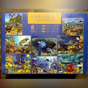 Under The Sea 8 Piece Puzzle Set.🧩